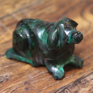 مجسمه مالاکیت (Malachite Figurine Malachite Dog)